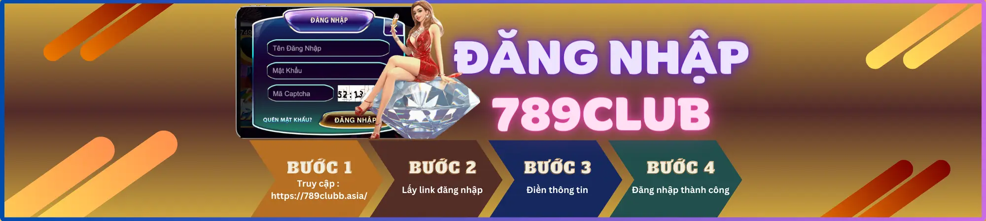 789club bước đăng nhập nhanh banner